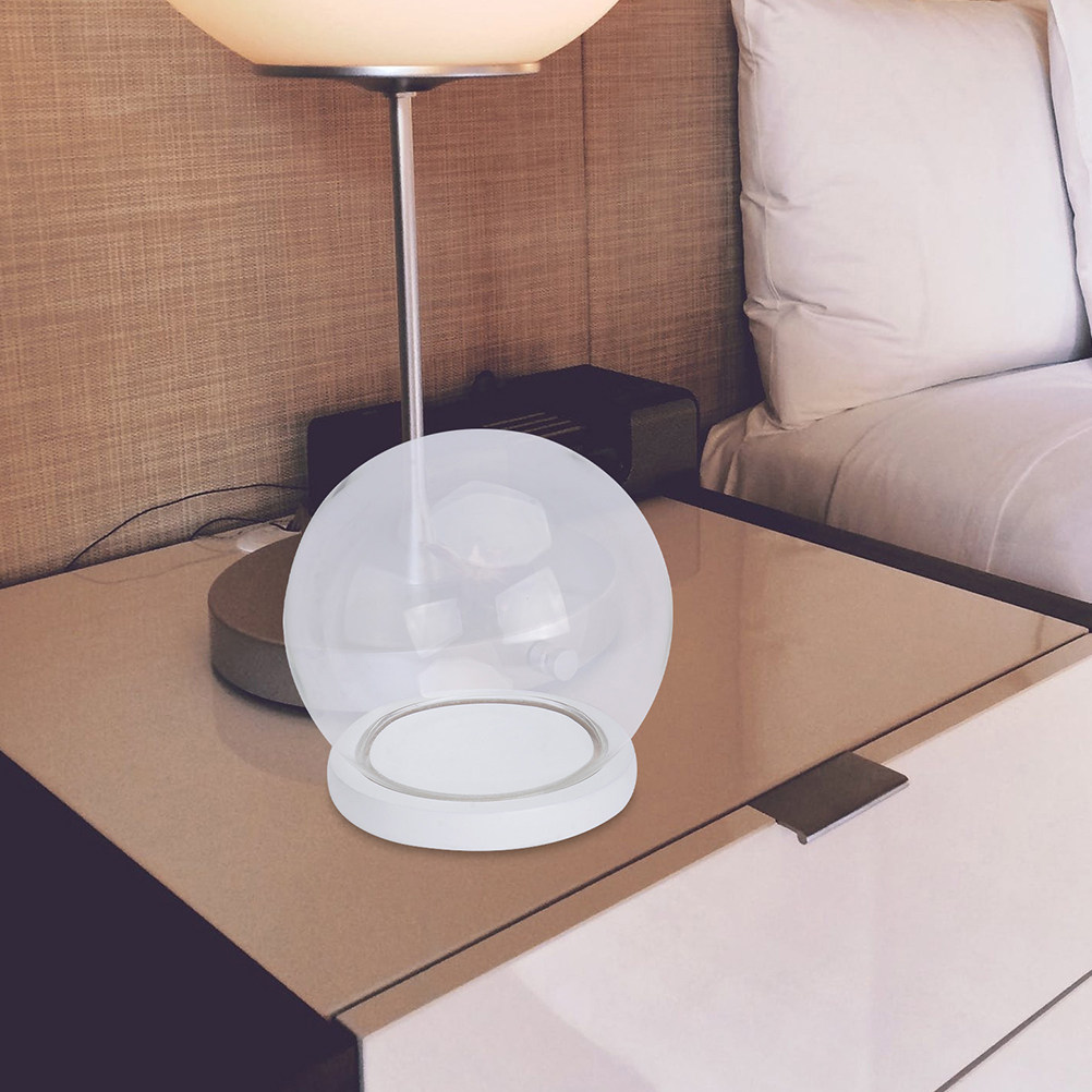 Plastic Dome Clear - High Borosilicate Glass Dome Display Cover