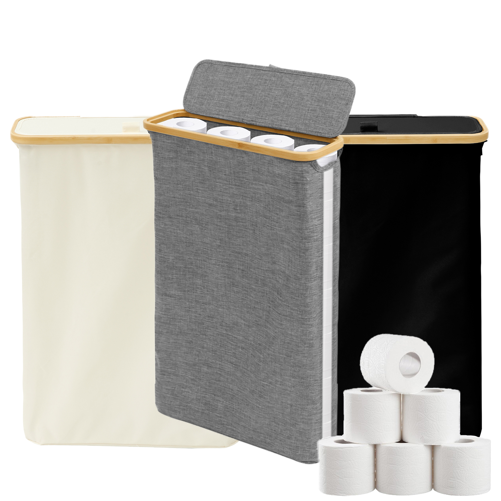 40L Toilet Paper Basket Bathro - Agar Tissue Culture recensione e prezzo