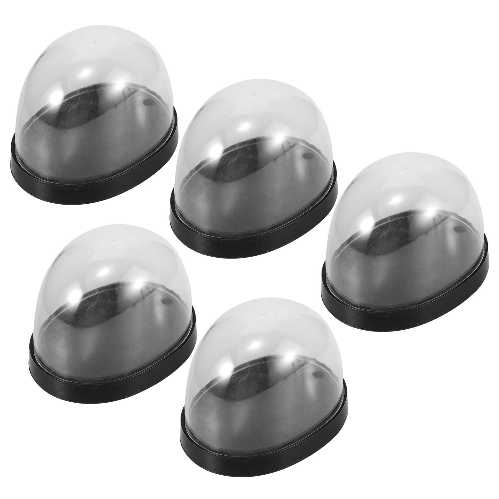 5Sets Glass Cloche Dome High T - Plastic Dome Clear recensione e prezzo