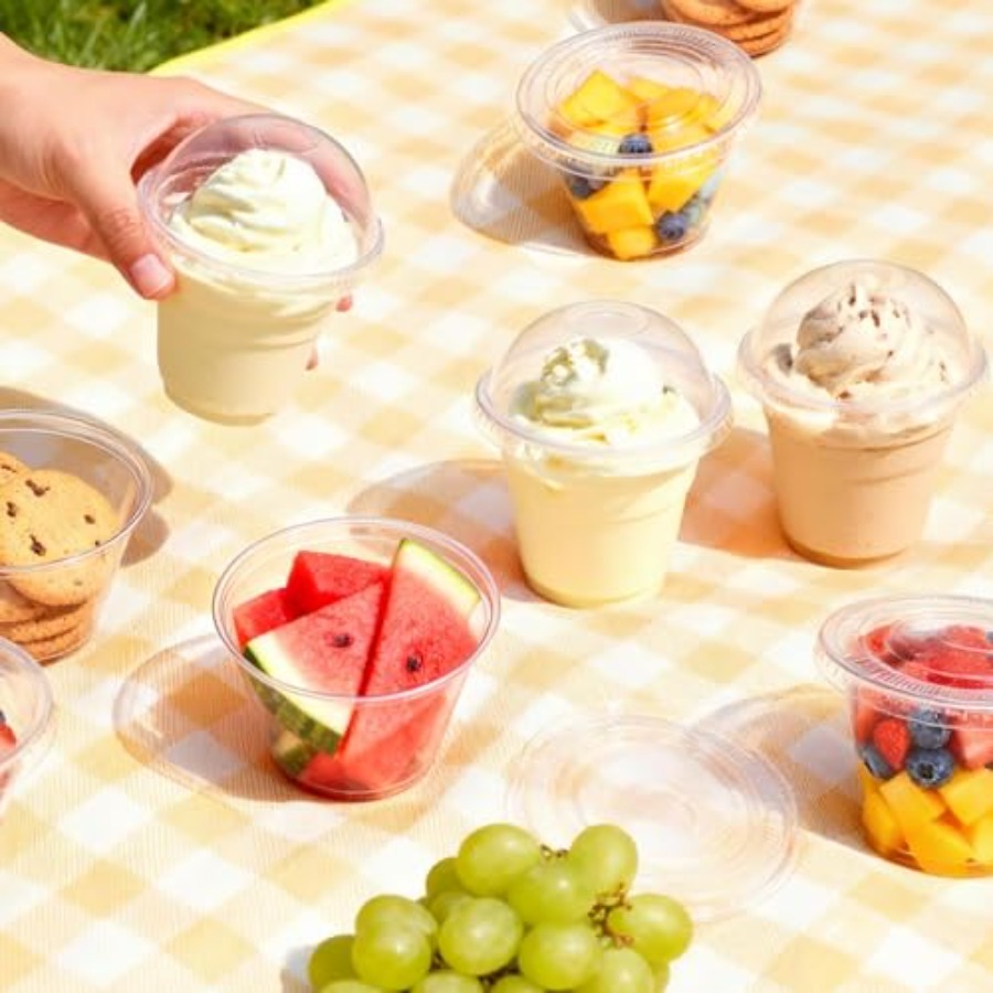 200 Pack 9 oz Clear Plastic Cu - Plastic Dome Clear recensione e prezzo
