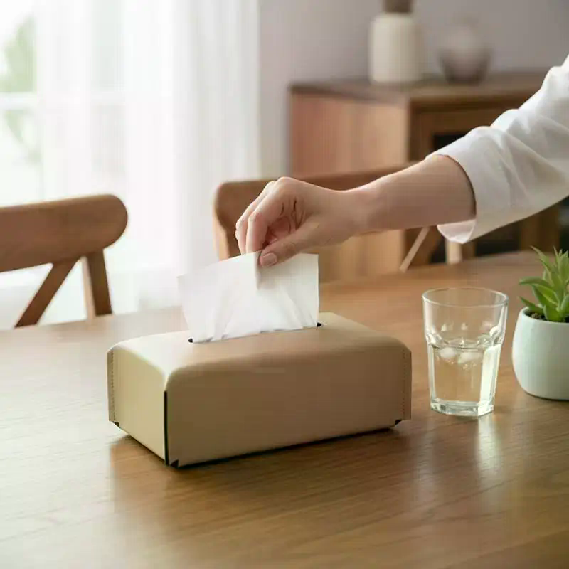 Luxury Tissue Box Leather Napk - Agar Tissue Culture recensione e prezzo