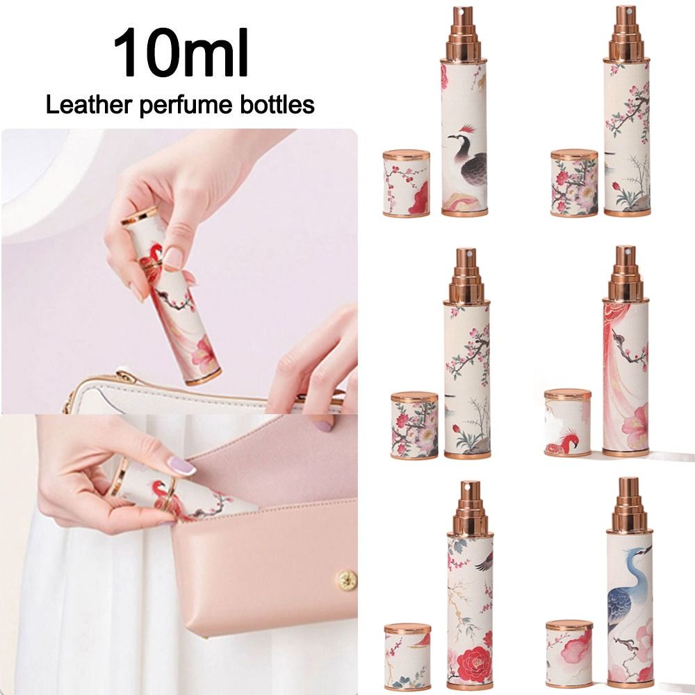 Portable PU Leather Perfume Bo - Misting Bottle Fine recensione e prezzo