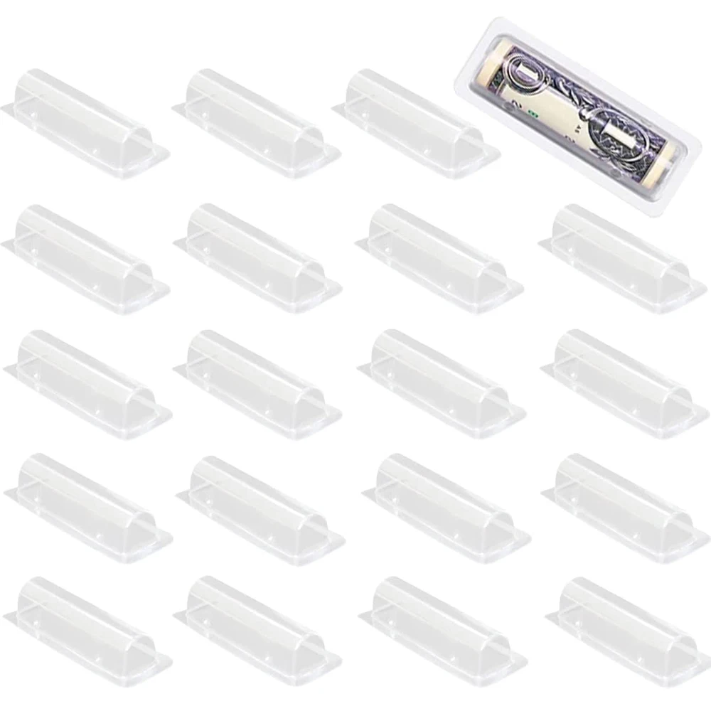 50/100pcs Money Card Holder Wi - Plastic Dome Clear recensione e prezzo