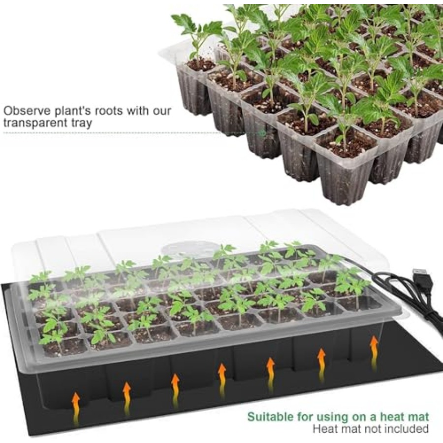 Seedling Trays Seed Starter Tr - Humidity Dome Kit recensione e prezzo