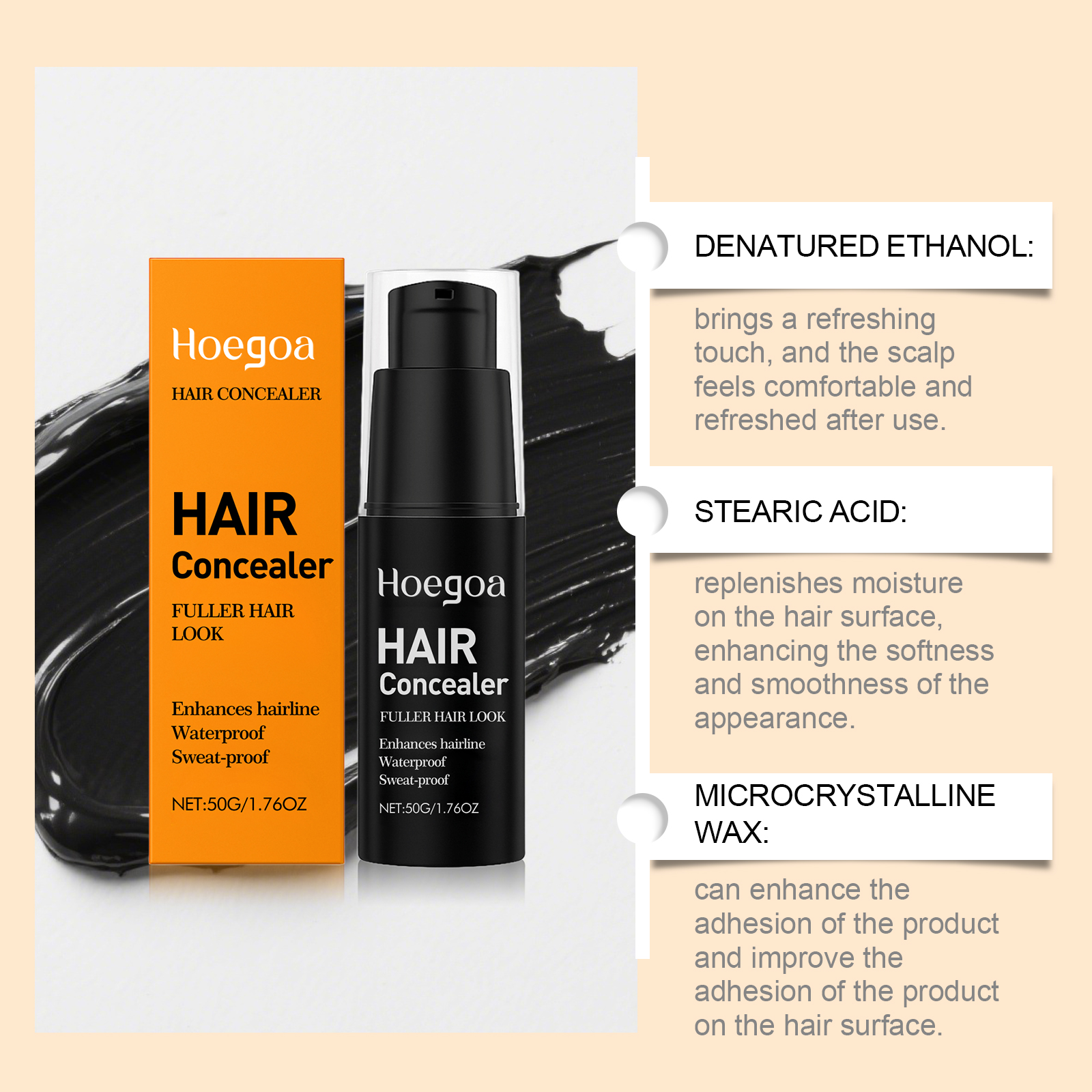 Hair Root Touch Up Powder Volu - Rooting Hormone Powder recensione e prezzo