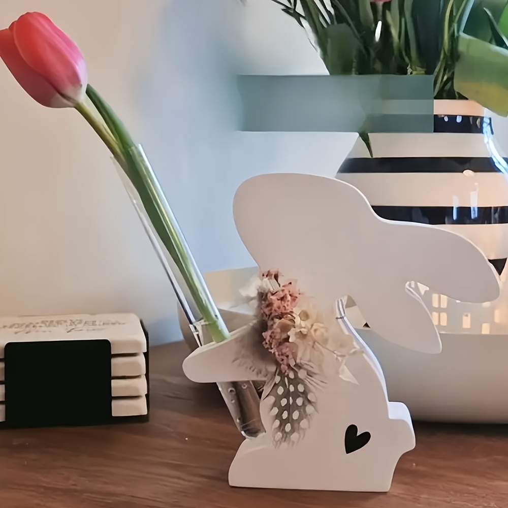 4pcs/set Easter Bunny Silicone - Propagation Station Vase recensione e prezzo