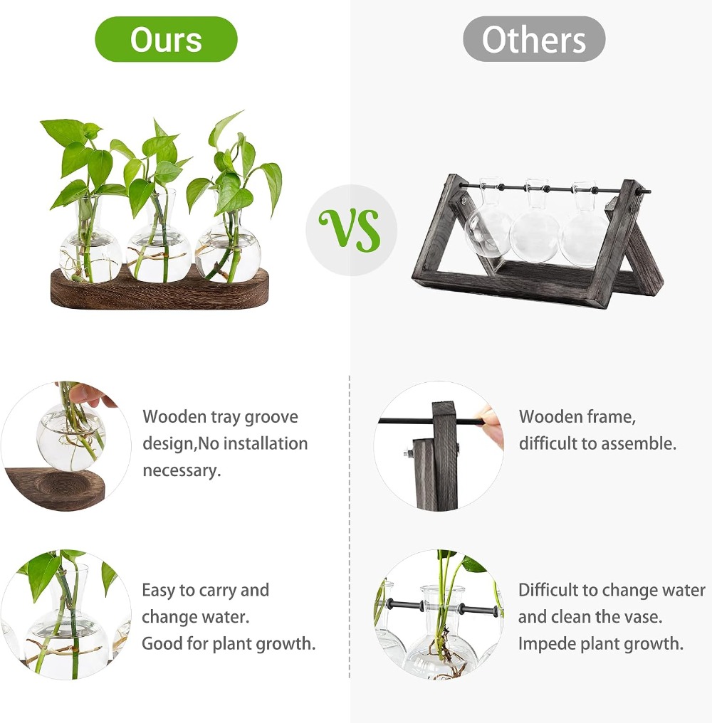 Desktop Plant Propagation Stat - Propagation Station Vase recensione e prezzo