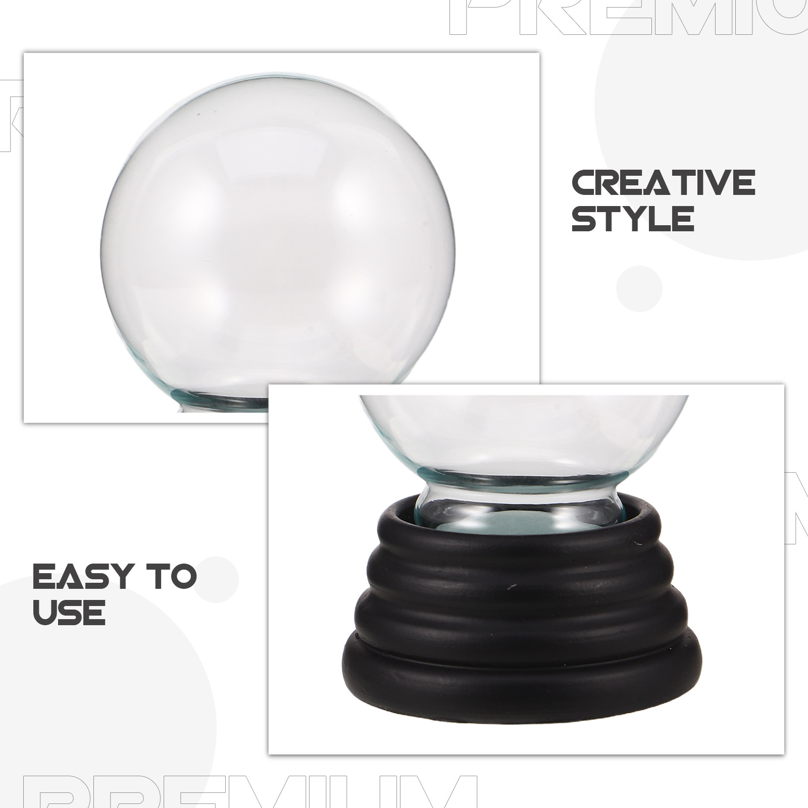 Clear Snow Globe Decoration Tr - Plastic Dome Clear recensione e prezzo