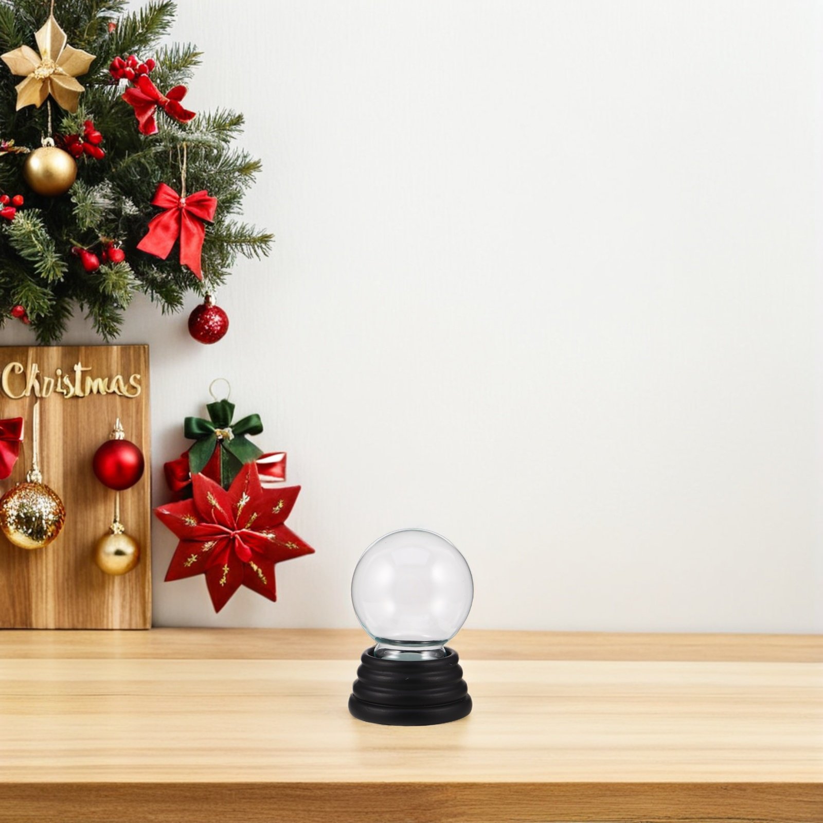 Clear Snow Globe Decoration Tr - Plastic Dome Clear recensione e prezzo