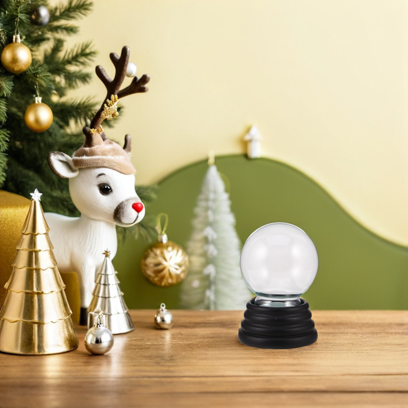 Clear Snow Globe Decoration Tr - Plastic Dome Clear recensione e prezzo