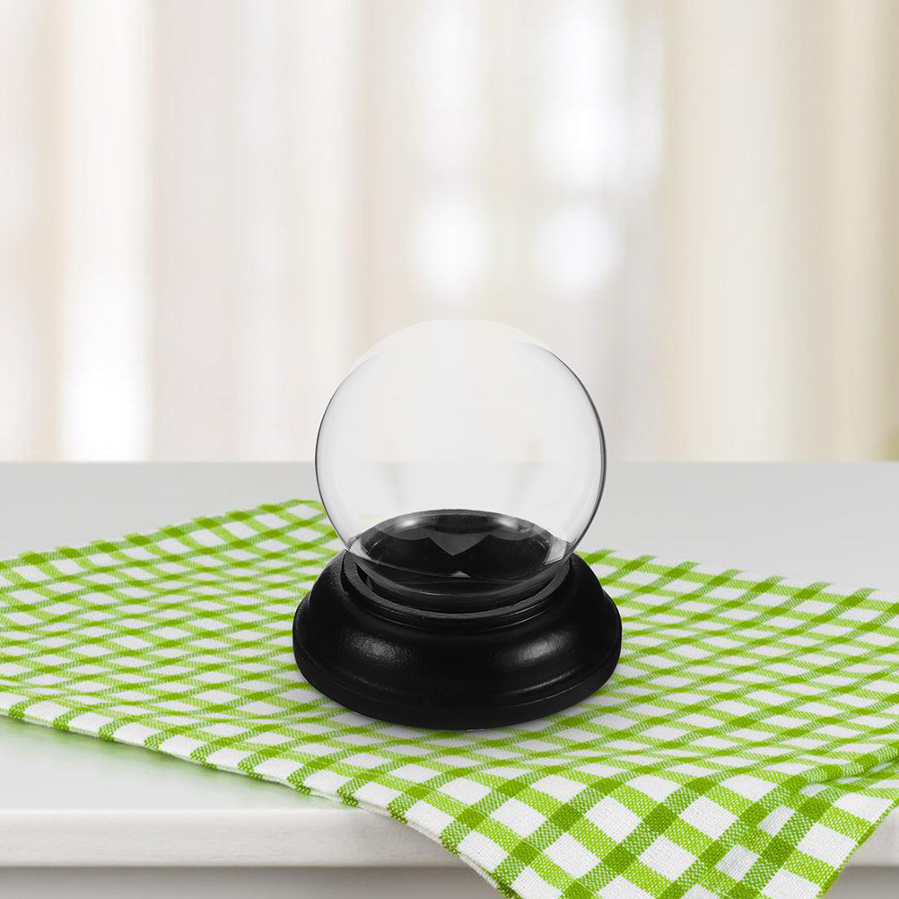 Empty Fillable Glass Snow Glob - Plastic Dome Clear recensione e prezzo