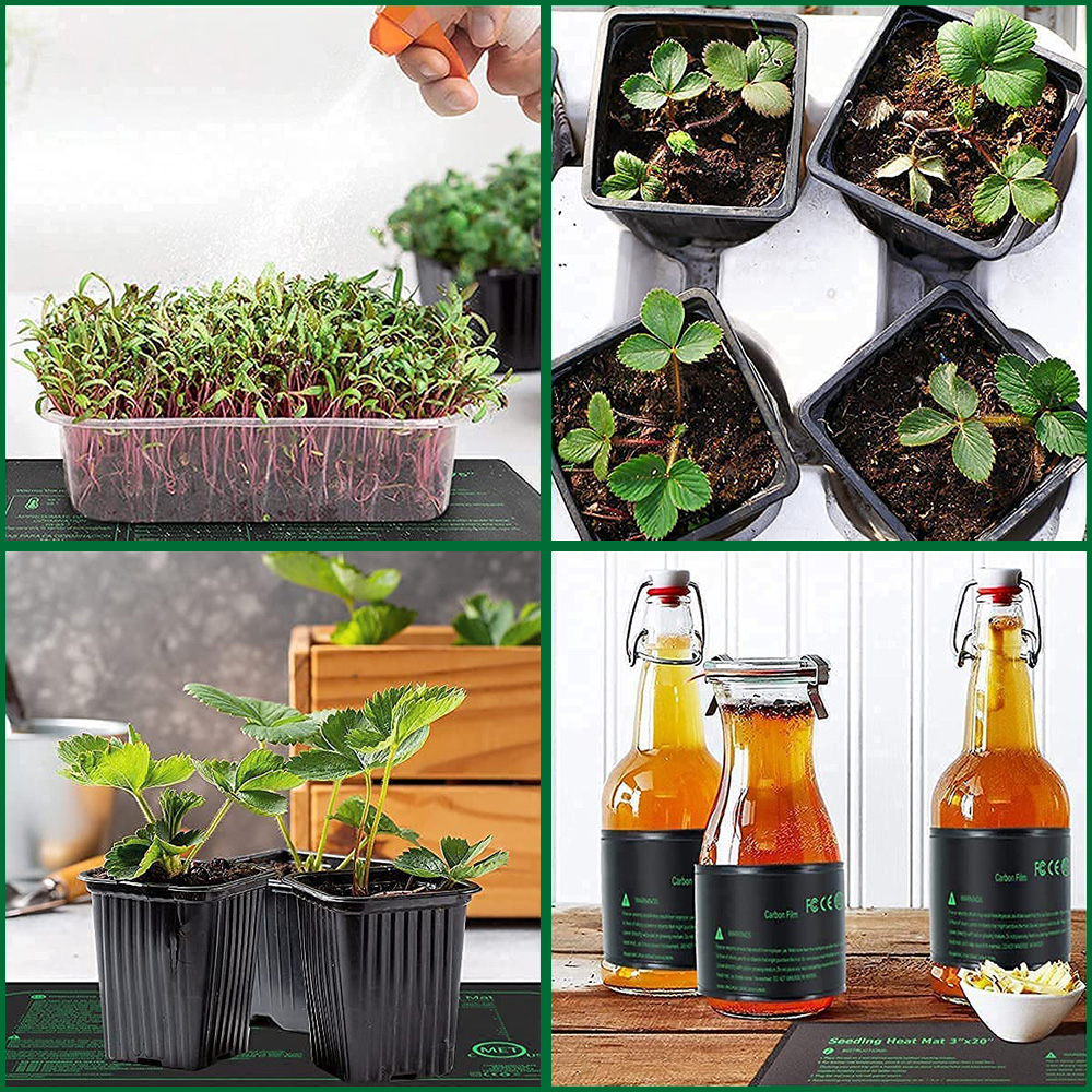 10/25/50CM Seedling Heat Mat I - Rooting Gel Clone recensione e prezzo