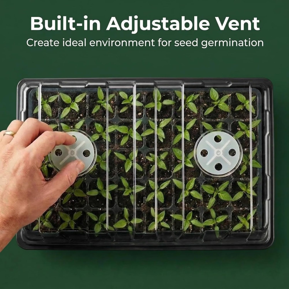 5-Set Seed Starter Tray Kits,  - Humidity Dome Kit recensione e prezzo