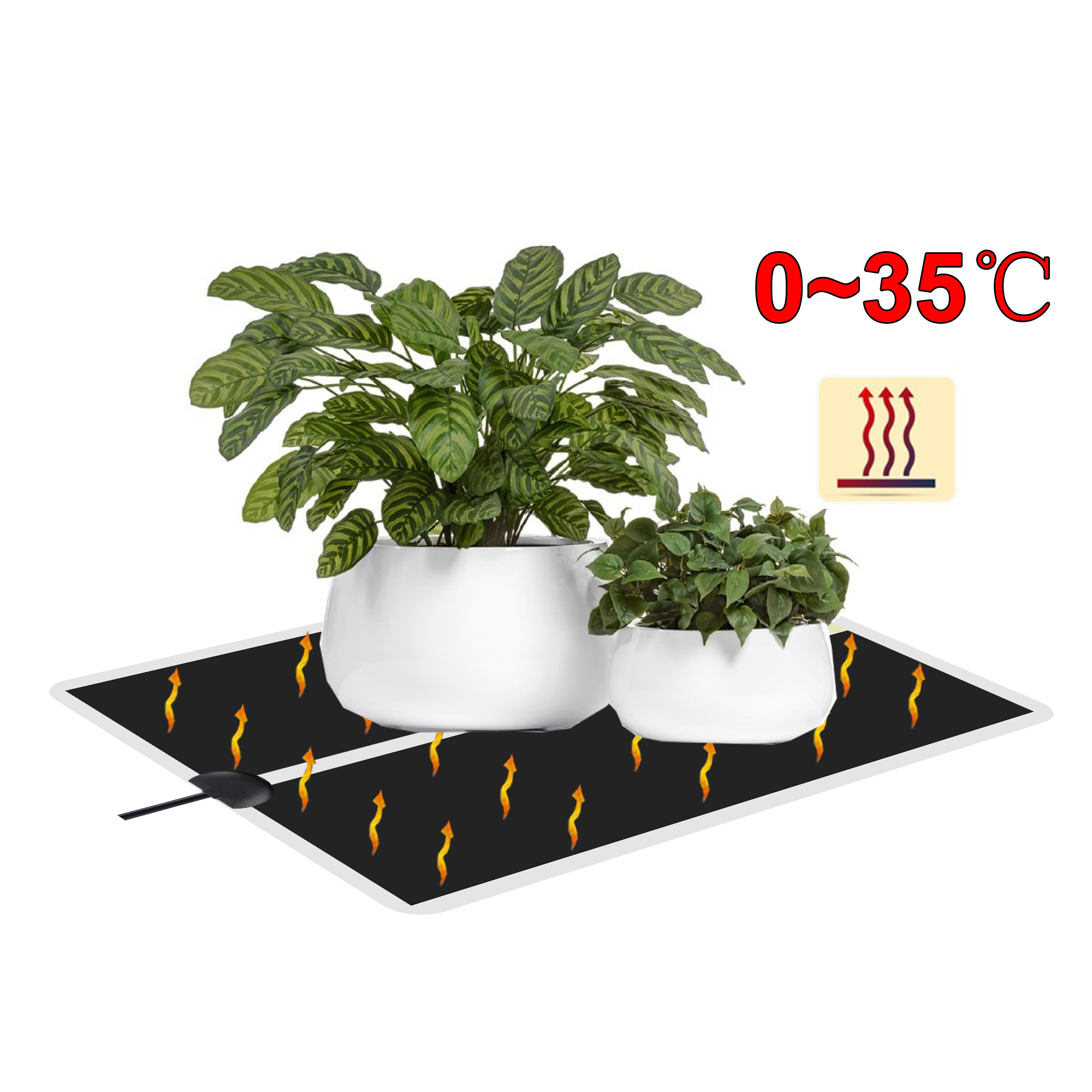 5~45W Seedling Heat Mat 220V~2 - Heat Mat Seedling recensione e prezzo