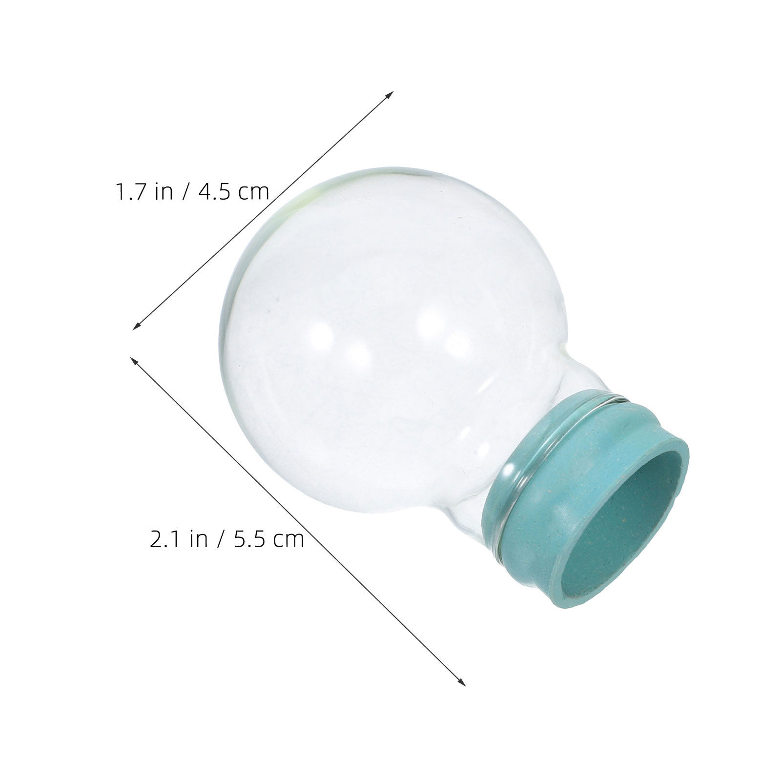 3Pcs Empty Snow Globe Glass Do - Plastic Dome Clear recensione e prezzo
