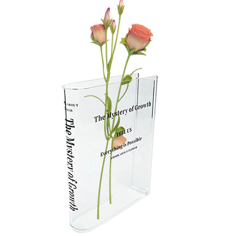 Clear Book Vase Aesthetic Acry - Propagation Station Vase recensione e prezzo