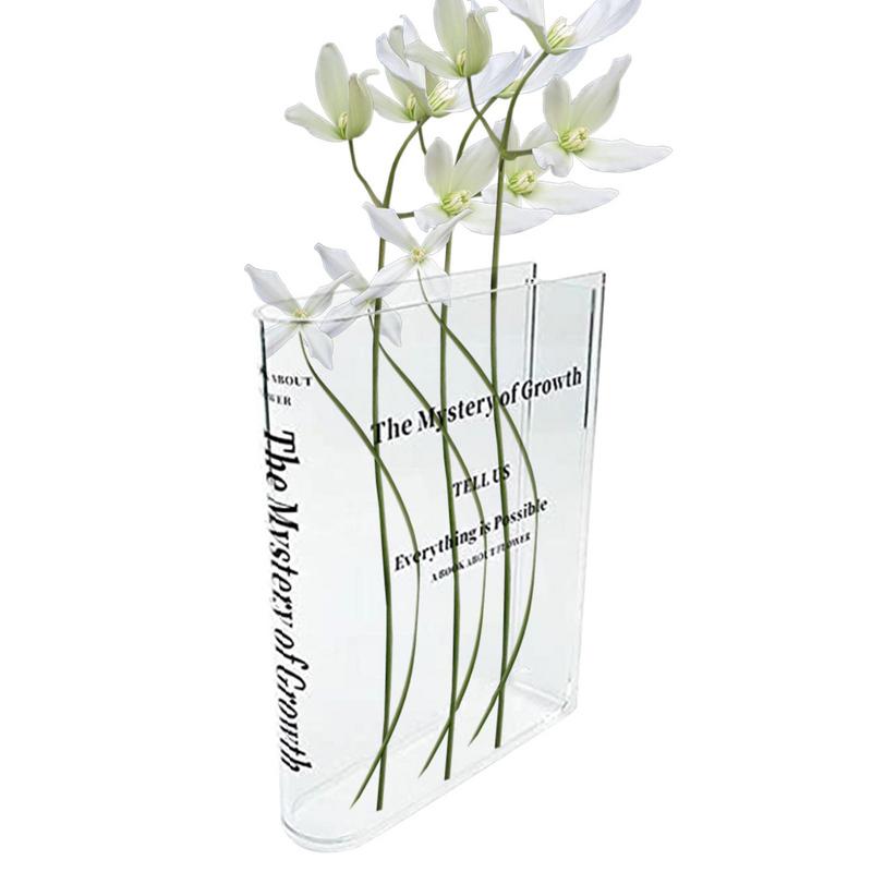 Clear Book Vase Aesthetic Acry - Propagation Station Vase recensione e prezzo