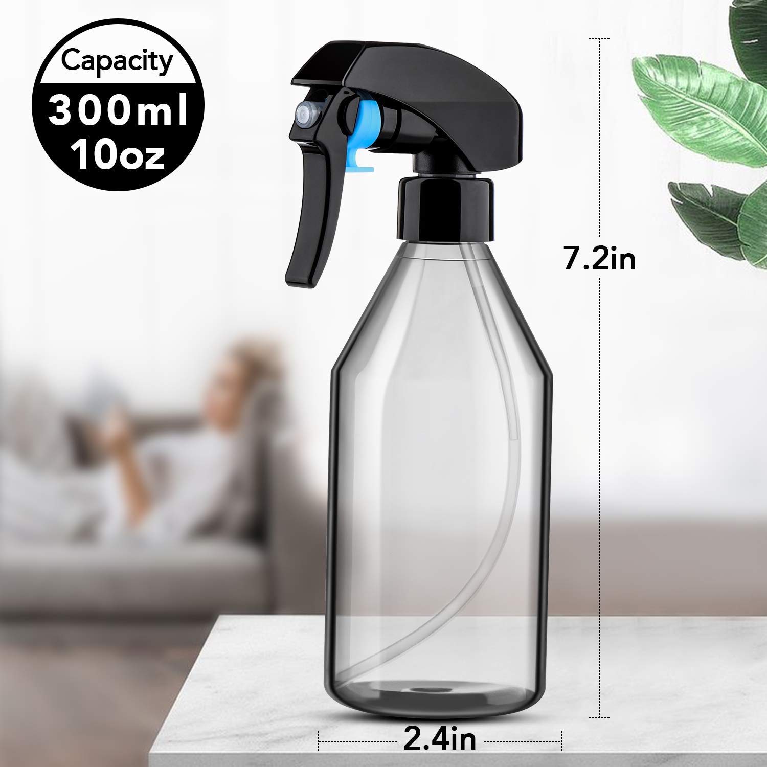 3Pack Spray Bottle, 10oz Plast - Misting Bottle Fine recensione e prezzo