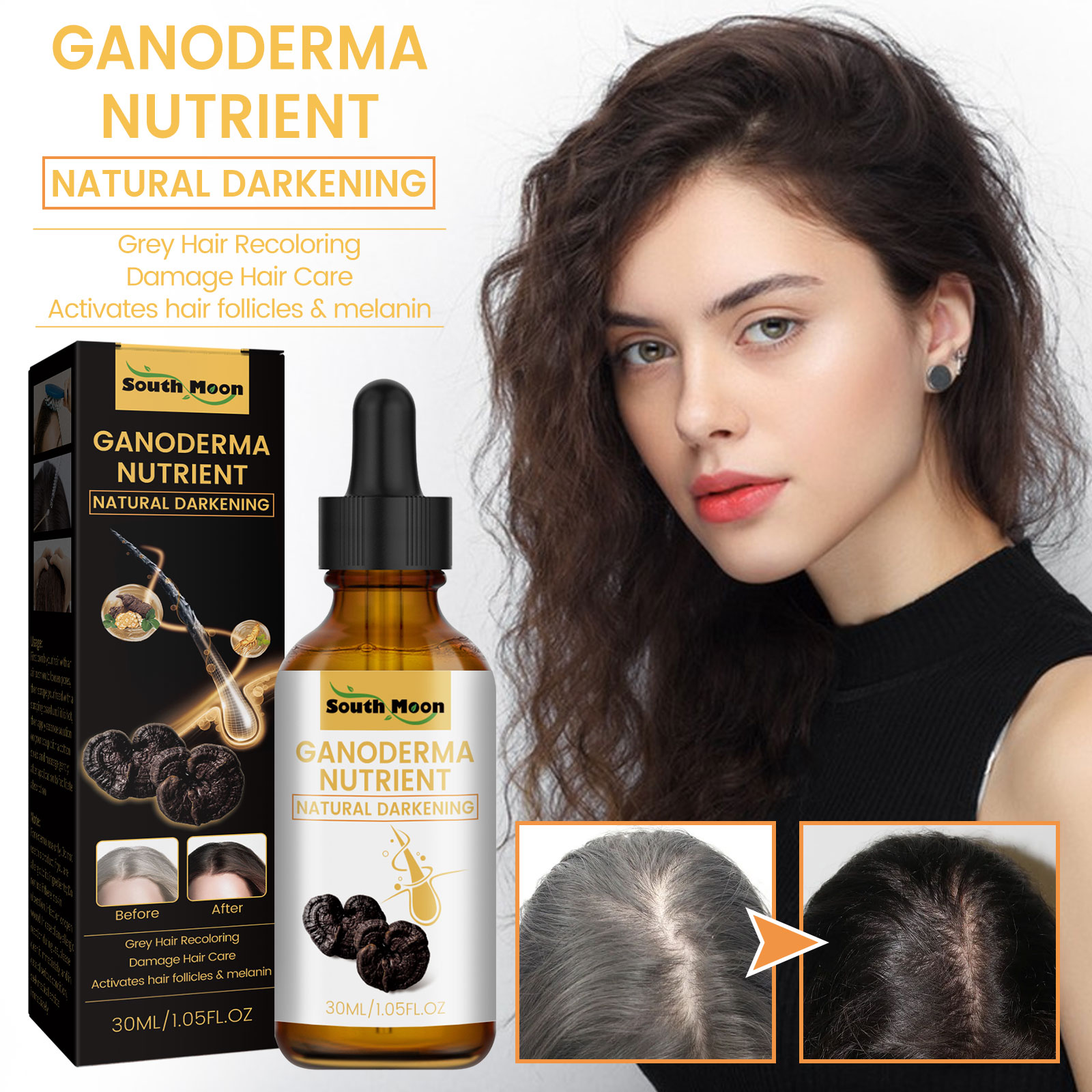 Black Ganoderma Lucidum Hair L - Root Stimulator Liquid recensione e prezzo