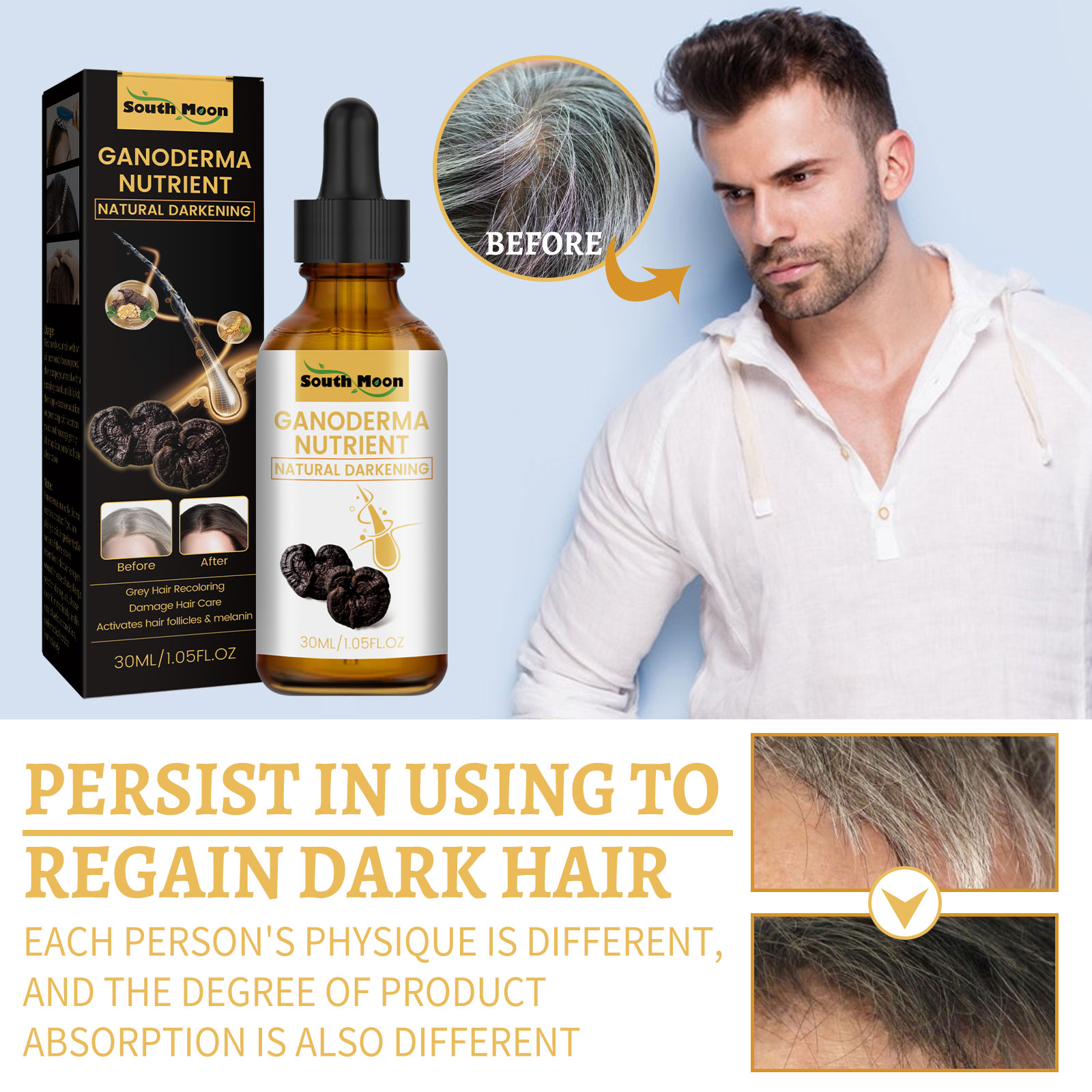 Black Ganoderma Lucidum Hair L - Root Stimulator Liquid recensione e prezzo