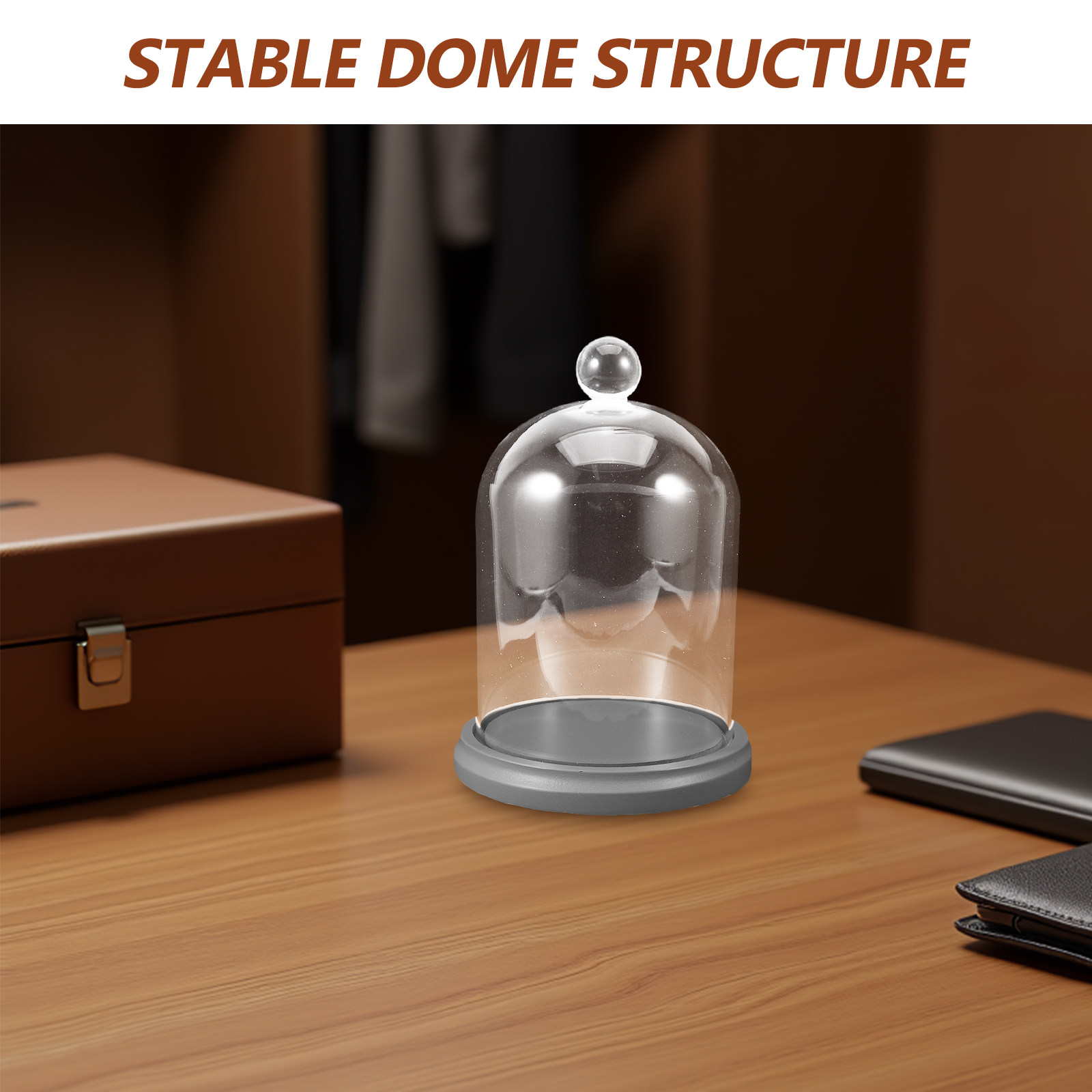 Glass Cloche Dome Transparent  - Plastic Dome Clear recensione e prezzo