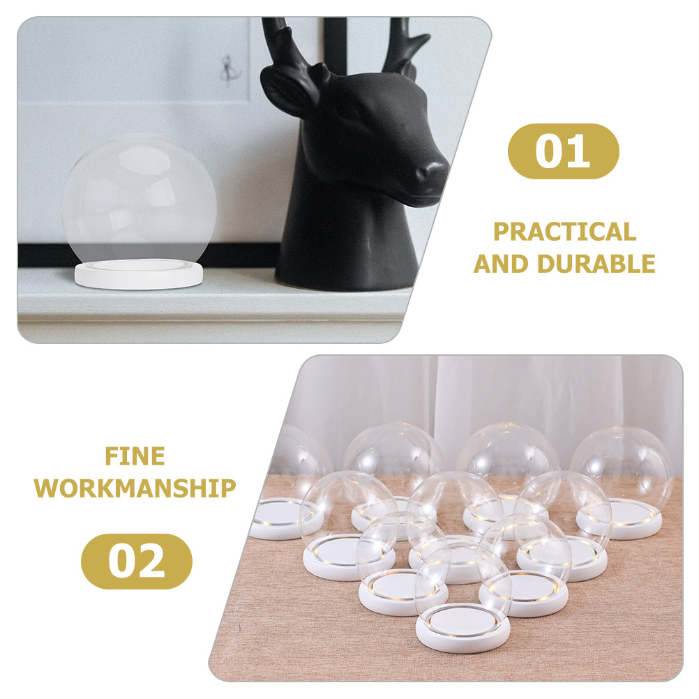 High Borosilicate Glass Dome D - Plastic Dome Clear recensione e prezzo