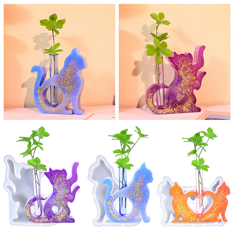 Cat Shaped Resin Molds Vase Si - Propagation Station Vase recensione e prezzo