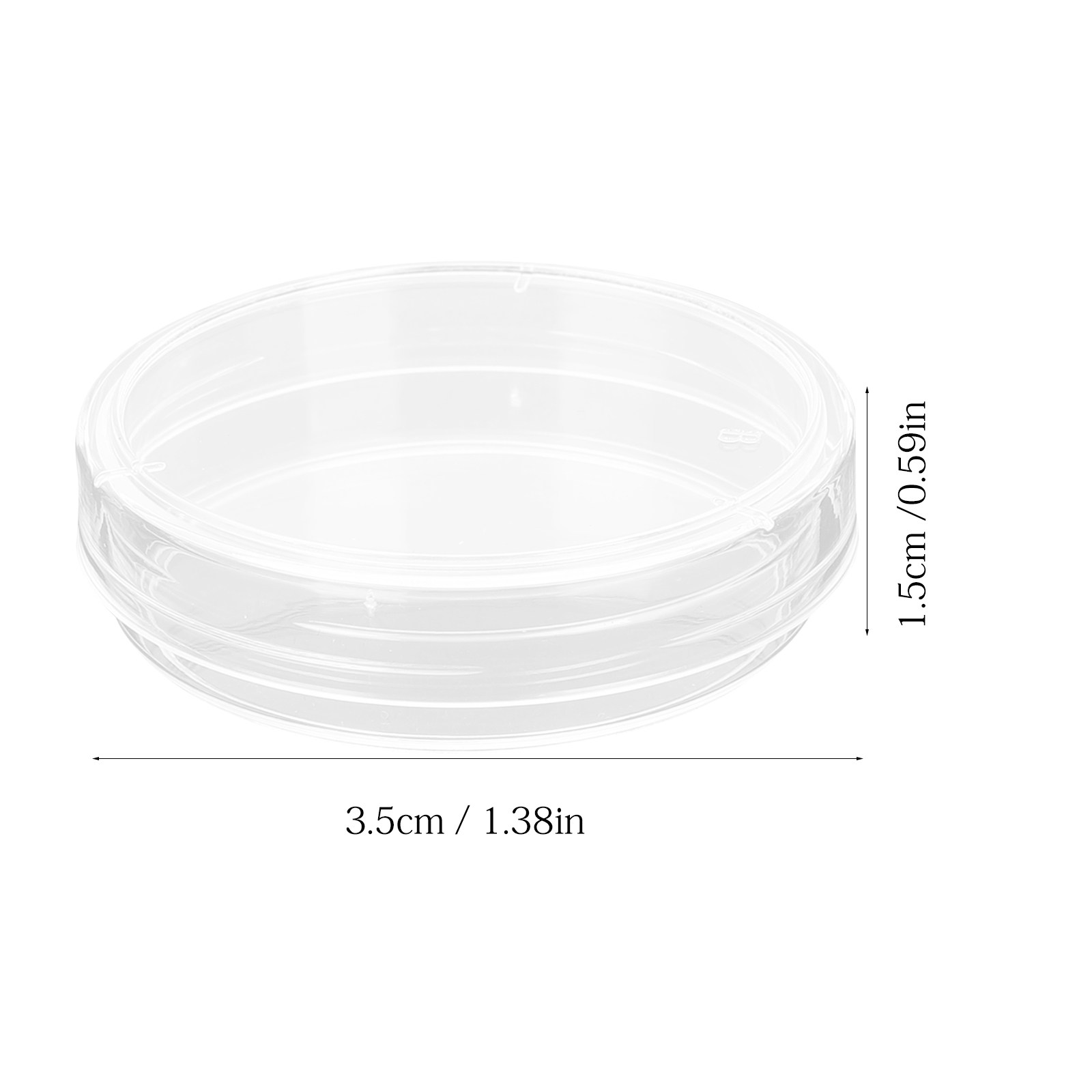 30Pcs Petri Dishes Clear Plast - Agar Tissue Culture recensione e prezzo