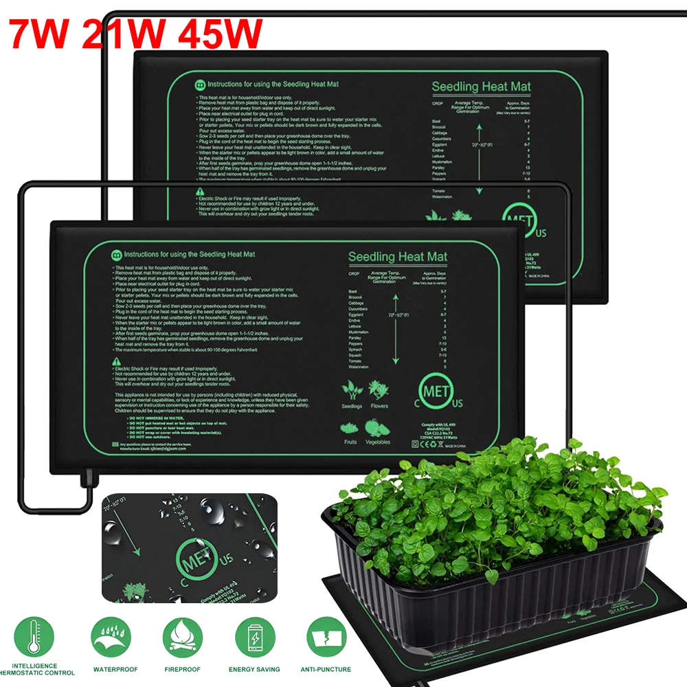 10/25/50CM Seedling Heat Mat I - Heat Mat Seedling recensione e prezzo