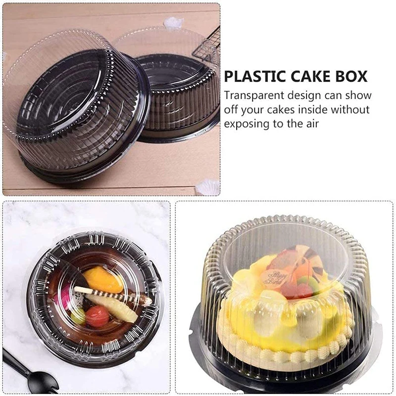 100Pcs/lot 3/4/5/6 Inch Transp - Plastic Dome Clear recensione e prezzo