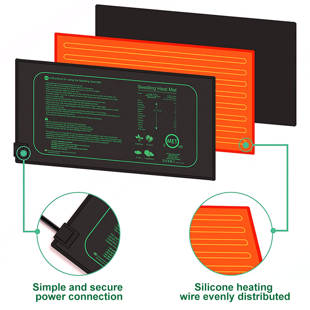 10/25/50CM Seedling Heat Mat I - Heat Mat Seedling recensione e prezzo