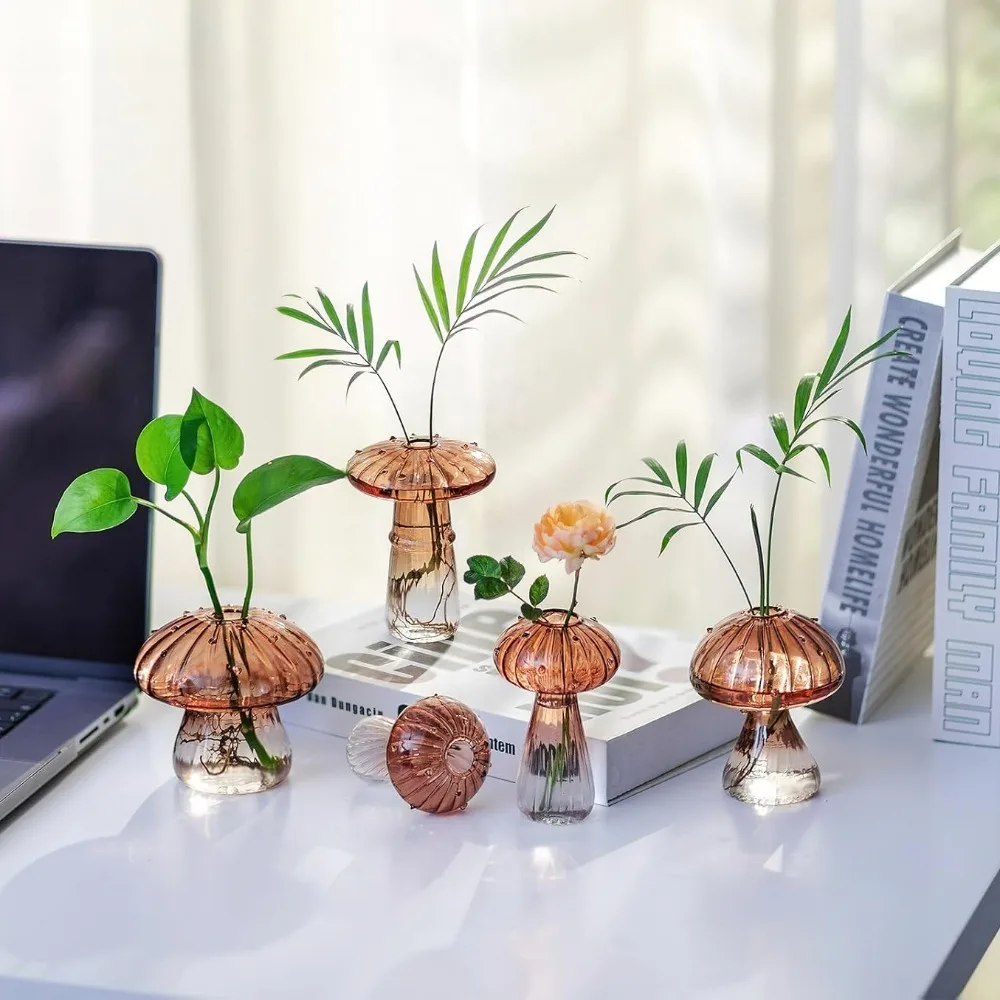 Mushroom‑Design Fluted Glass P - Propagation Station Vase recensione e prezzo