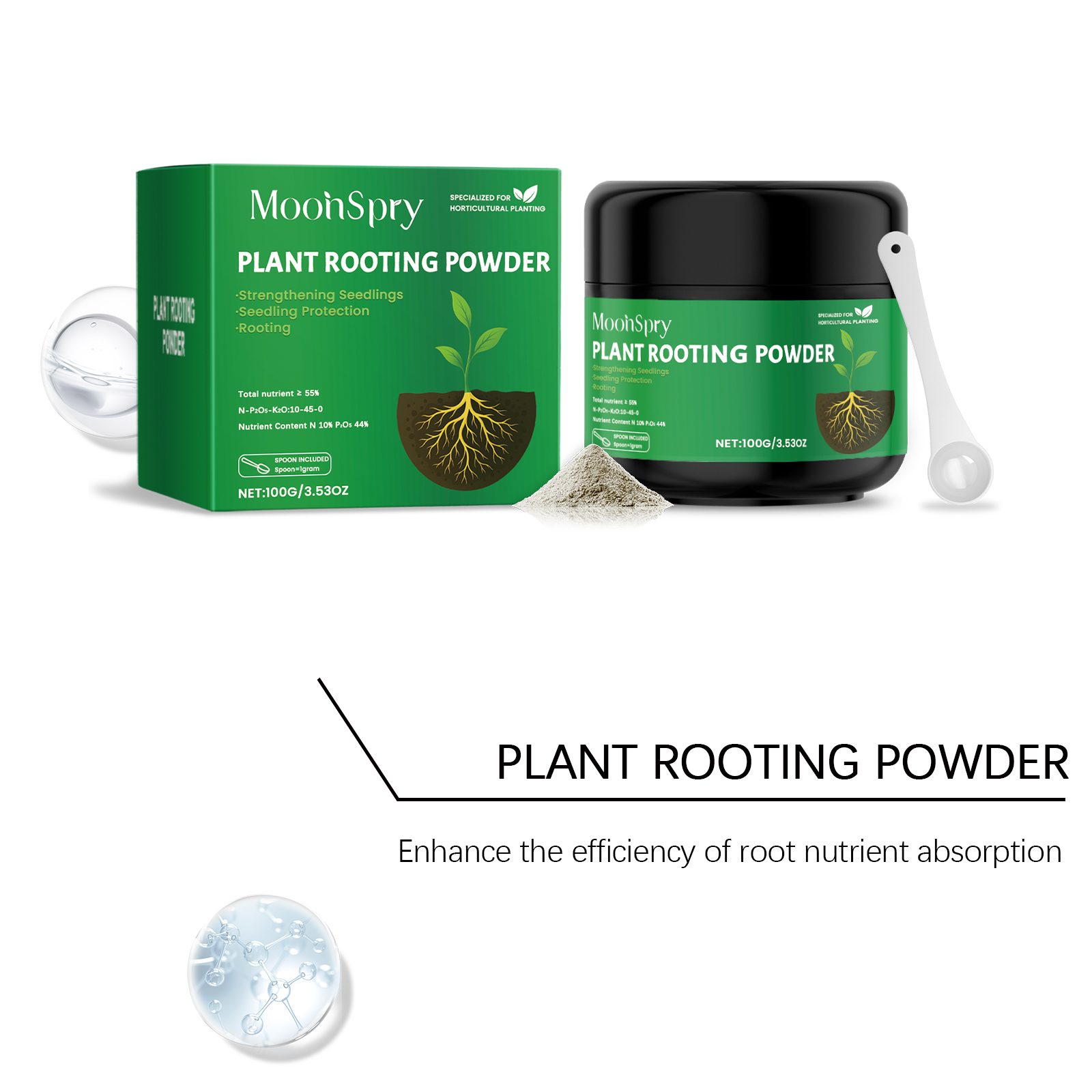 100g Plant Rooting Powder for  - Rooting Hormone Powder recensione e prezzo