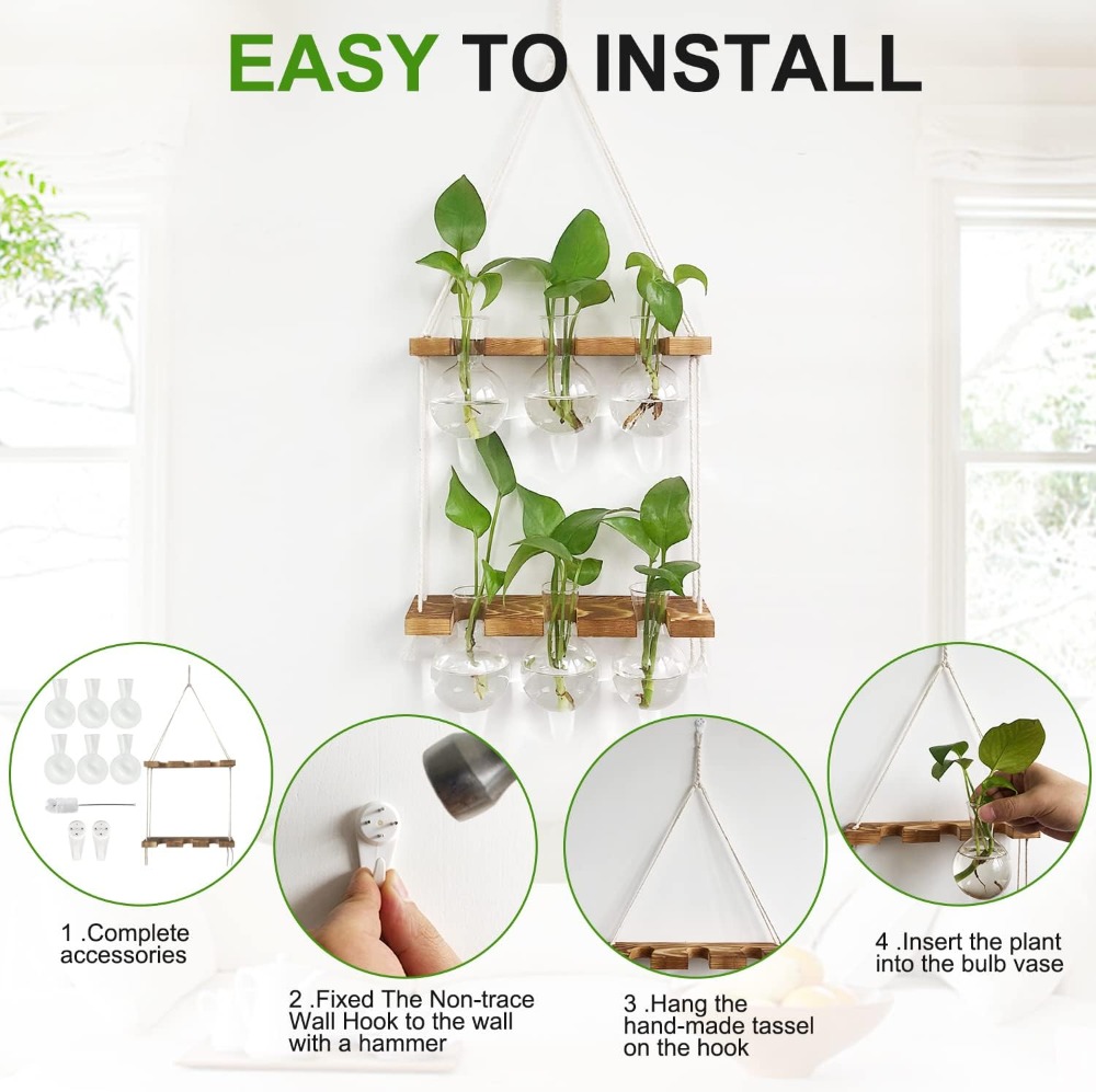 Wall Hanging Plant Propagation - Propagation Station Vase recensione e prezzo