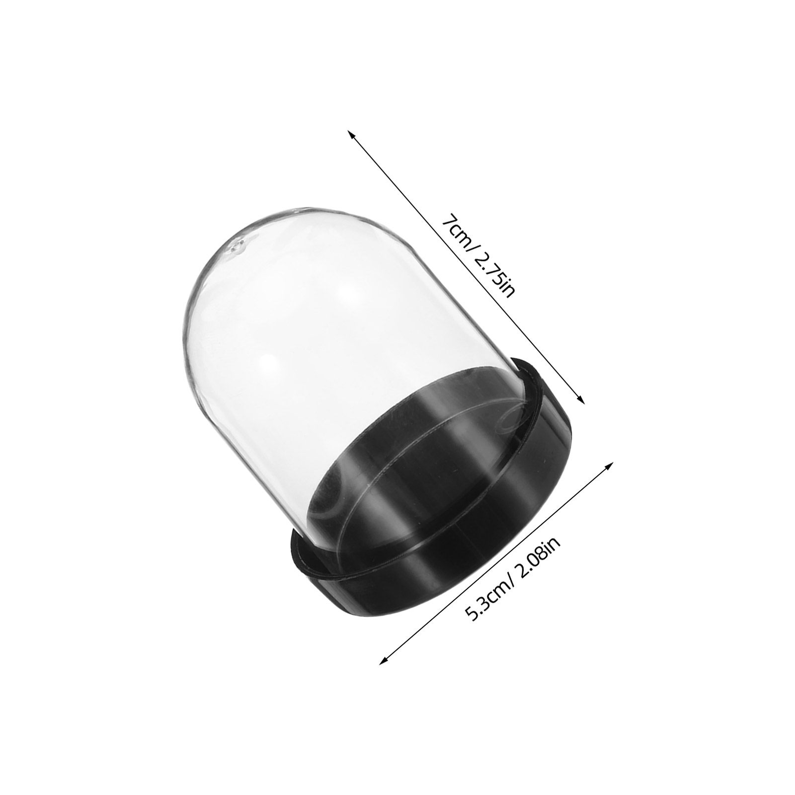 4Pcs Clear Micro Landscape Dom - Plastic Dome Clear recensione e prezzo
