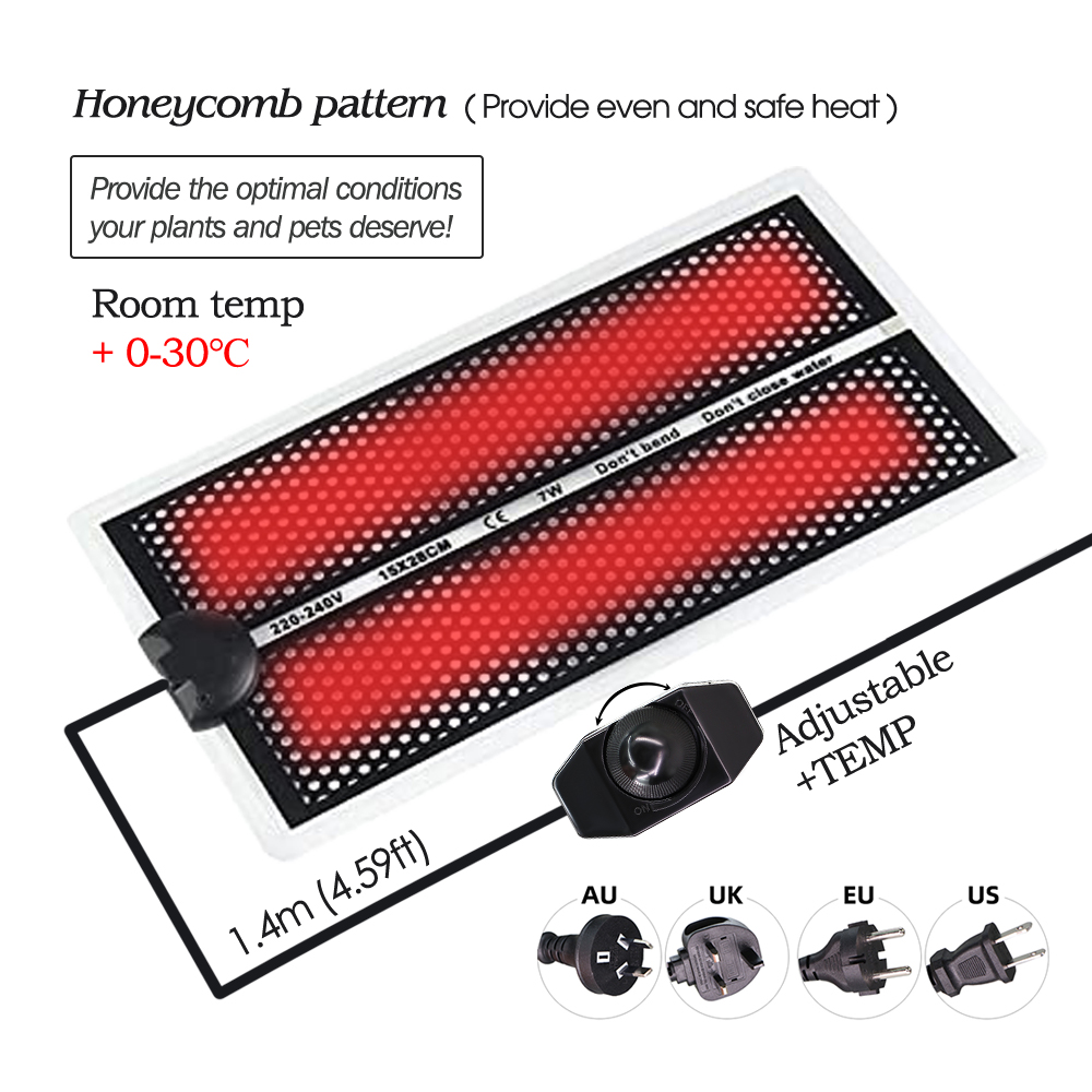5-20W Garden Seedlings Heating - Heat Mat Seedling recensione e prezzo