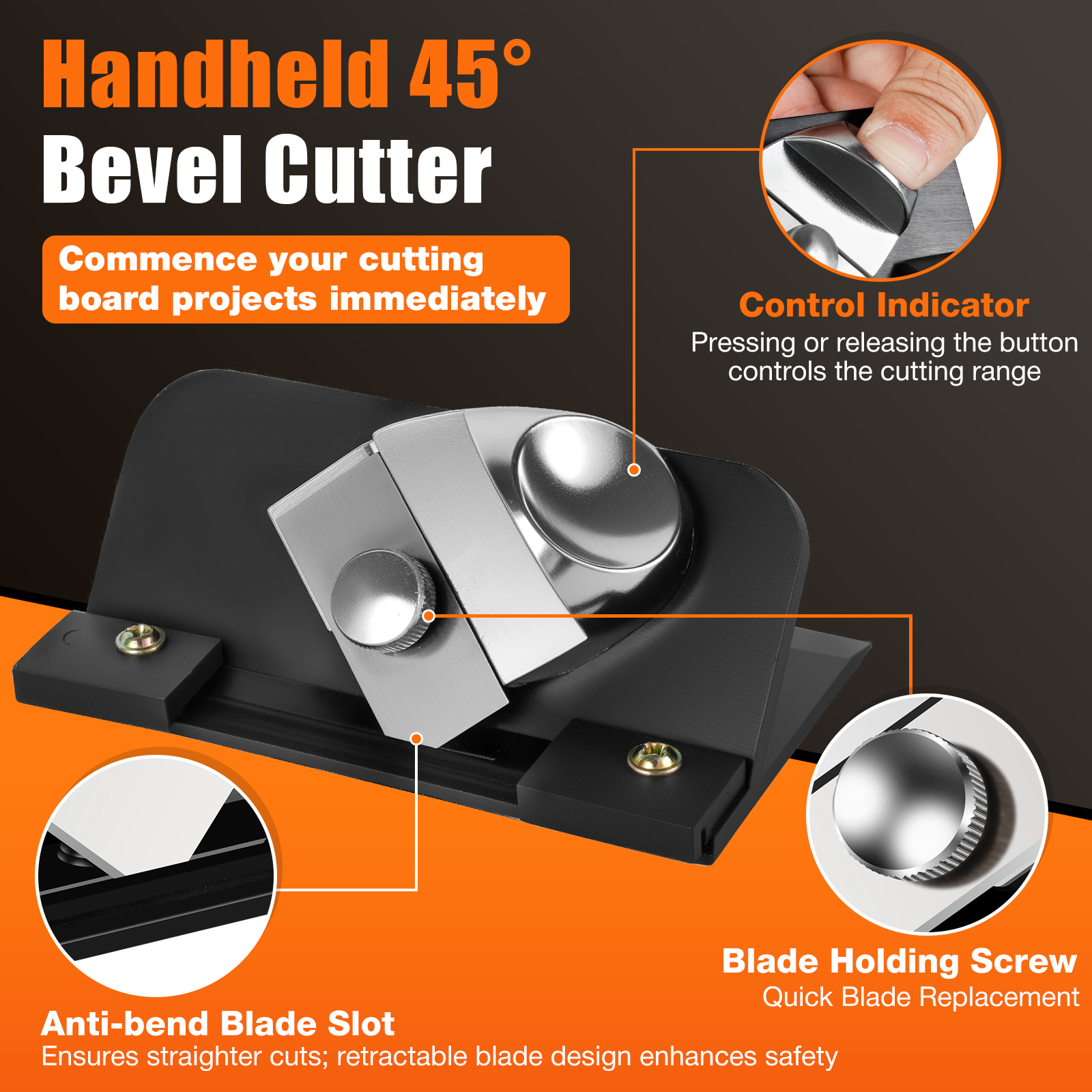Retractable Mat Cutter 45° Bev - Cutting Board Foam recensione e prezzo